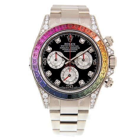 rolex cosmograph daytona 18k rainbow